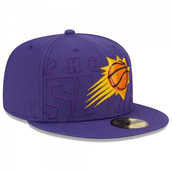 Бейсболка Phoenix Suns New Era 2023 NBA Draft 59FIFTY - Purple
