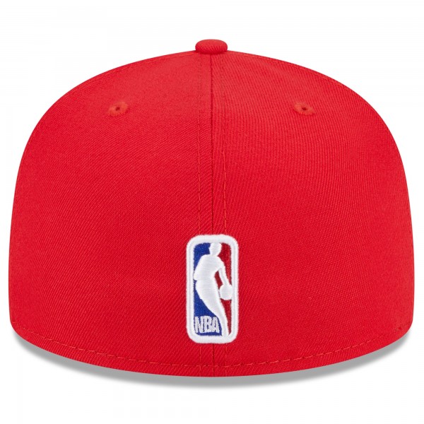 Бейсболка Washington Wizards New Era 2023 NBA Draft 59FIFTY - Red