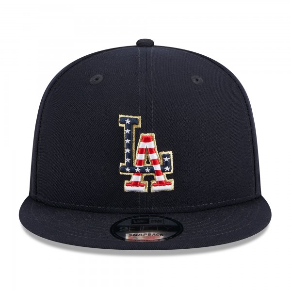 Бейсболка Los Angeles Dodgers New Era 2023 Fourth of July 9FIFTY - Navy