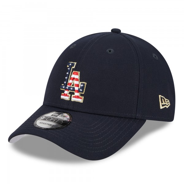 Бейсболка Los Angeles Dodgers New Era 2023 Fourth of July 9FORTY - Navy