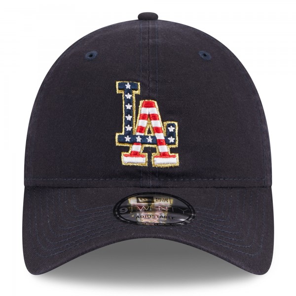 Бейсболка Los Angeles Dodgers New Era 2023 Fourth of July 9TWENTY - Navy