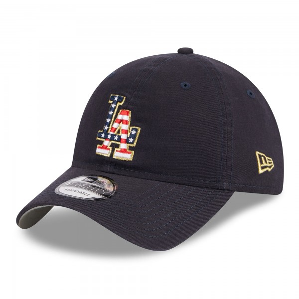 Бейсболка Los Angeles Dodgers New Era 2023 Fourth of July 9TWENTY - Navy