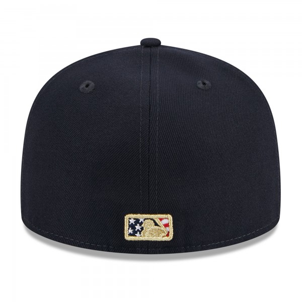 Бейсболка Los Angeles Dodgers New Era 2023 Fourth of July 59FIFTY - Navy