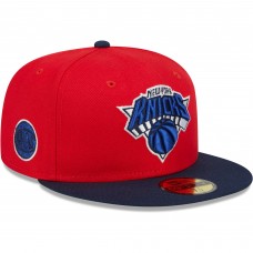 Бейсболка New York Knicks New Era 59FIFTY - Red/Navy