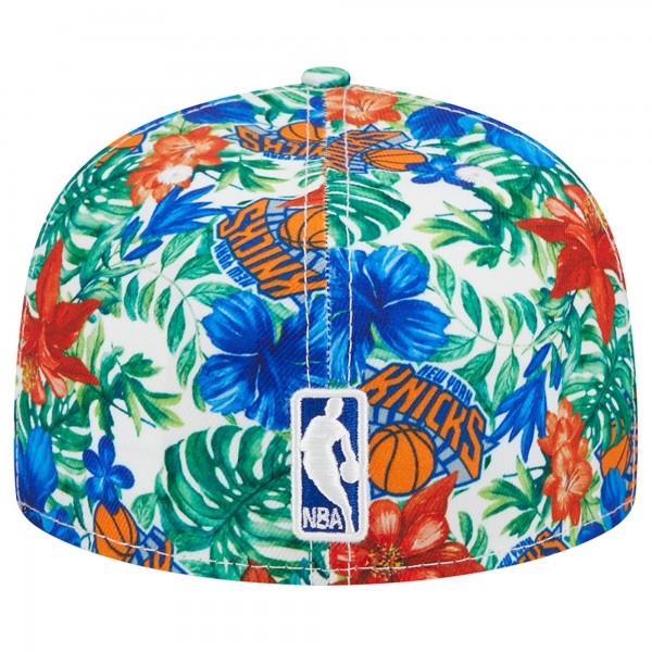 Бейсболка New York Knicks New Era Tropical Hibiscus 59FIFTY