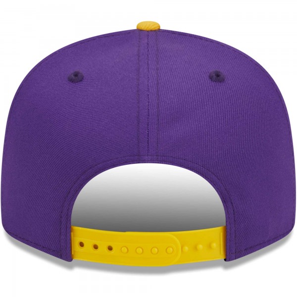 Бейсболка Los Angeles Lakers New Era Banded Stars 9FIFTY - Purple