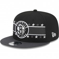 Бейсболка Brooklyn Nets New Era Banded Stars 9FIFTY - Black