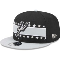 Бейсболка San Antonio Spurs New Era Banded Stars 9FIFTY - Black