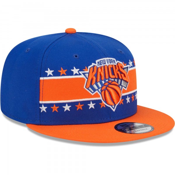 Бейсболка New York Knicks New Era Banded Stars 9FIFTY - Blue