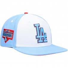 Бейсболка Los Angeles Dodgers Pro Standard Blue Raspberry Ice Cream Drip - White/Light Blue