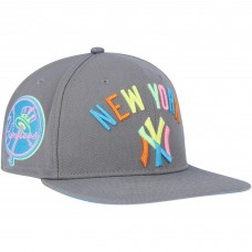 Бейсболка New York Yankees Pro Standard Washed Neon - Gray
