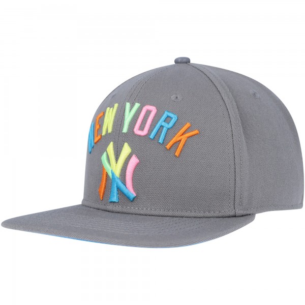 Бейсболка New York Yankees Pro Standard Washed Neon - Gray