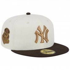 Бейсболка New York Yankees New Era 1956 World Series 59FIFTY - White/Brown