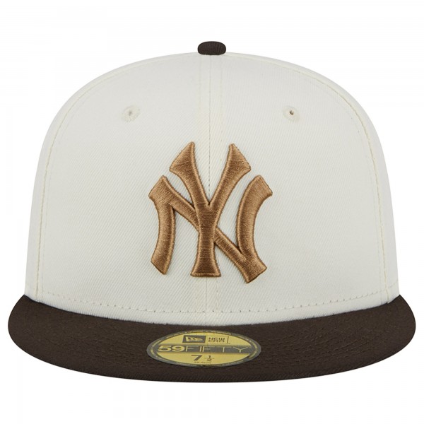 Бейсболка New York Yankees New Era 1956 World Series 59FIFTY - White/Brown