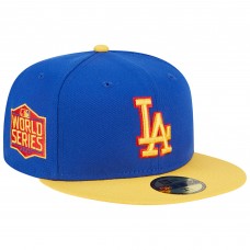 Бейсболка Los Angeles Dodgers New Era Empire 59FIFTY - Royal/Yellow