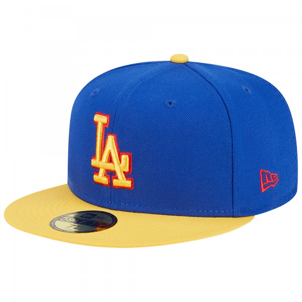 Бейсболка Los Angeles Dodgers New Era Empire 59FIFTY - Royal/Yellow