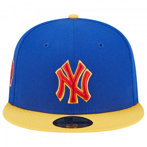 Бейсболка New York Yankees New Era Empire 59FIFTY - Royal/Yellow