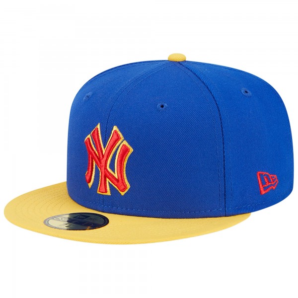Бейсболка New York Yankees New Era Empire 59FIFTY - Royal/Yellow