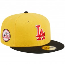 Бейсболка Los Angeles Dodgers New Era Grilled 59FIFTY - Yellow/Black