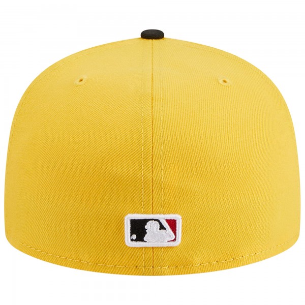 Бейсболка Los Angeles Dodgers New Era Grilled 59FIFTY - Yellow/Black