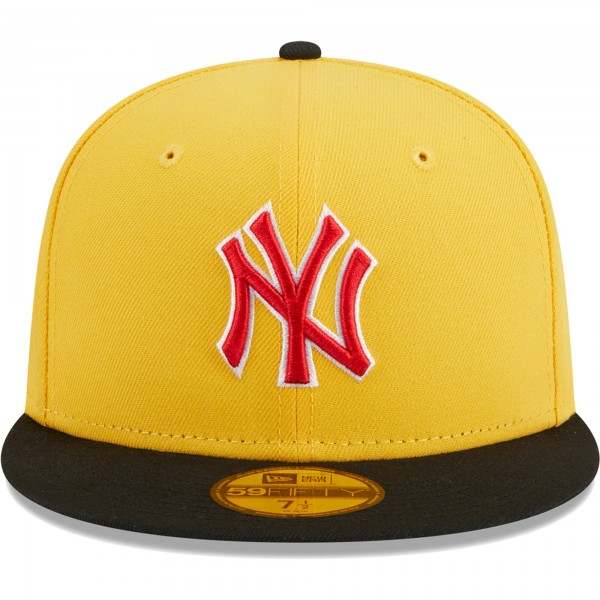 Бейсболка New York Yankees New Era Grilled 59FIFTY - Yellow/Black
