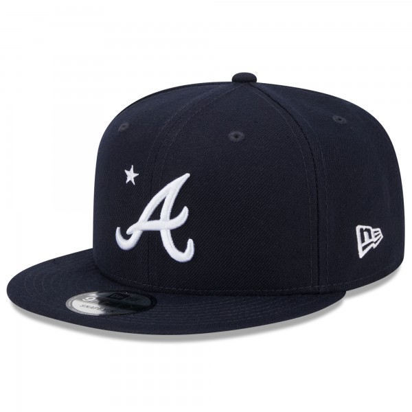 Бейсболка Atlanta Braves New Era 2023 MLB All-Star Game Workout 9FIFTY - Navy