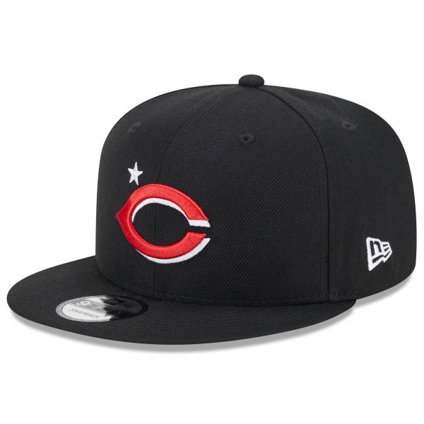 Бейсболка Cincinnati Reds New Era 2023 MLB All-Star Game Workout 9FIFTY - Black