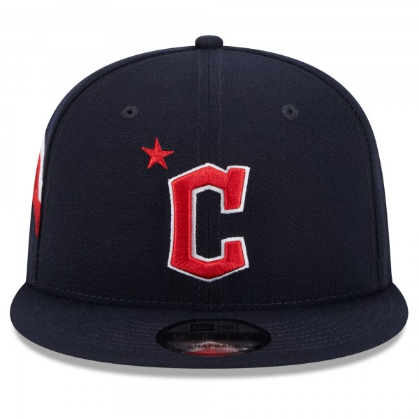 Бейсболка Cleveland Guardians New Era 2023 MLB All-Star Game Workout 9FIFTY - Navy