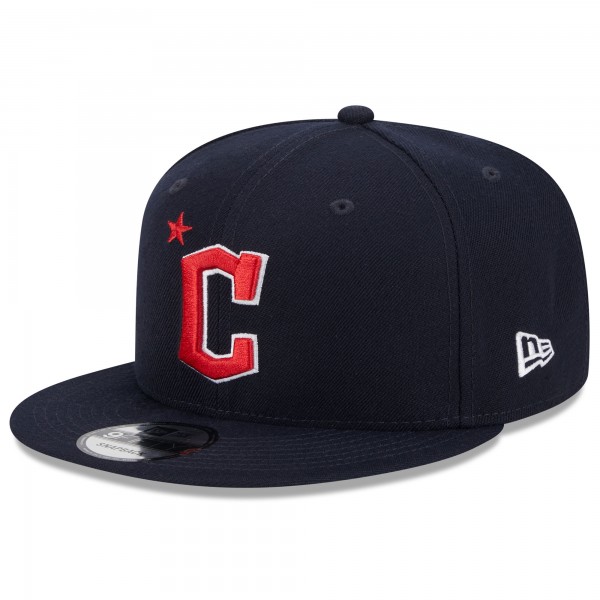 Бейсболка Cleveland Guardians New Era 2023 MLB All-Star Game Workout 9FIFTY - Navy