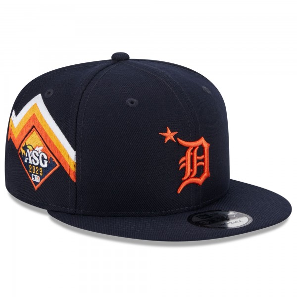 Бейсболка Detroit Tigers New Era 2023 MLB All-Star Game Workout 9FIFTY - Navy