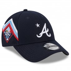 Бейсболка Atlanta Braves New Era 2023 MLB All-Star Game Workout 9FORTY - Navy