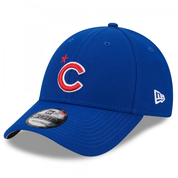 Бейсболка Chicago Cubs New Era 2023 MLB All-Star Game Workout 9FORTY - Royal