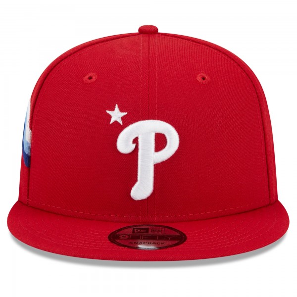 Бейсболка Philadelphia Phillies New Era 2023 MLB All-Star Game Workout 9FIFTY - Red