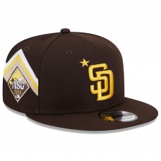 Бейсболка San Diego Padres New Era 2023 MLB All-Star Game Workout 9FIFTY - Brown