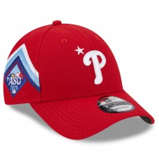 Бейсболка Philadelphia Phillies New Era 2023 MLB All-Star Game Workout 9FORTY - Red