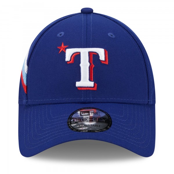 Бейсболка Texas Rangers New Era 2023 MLB All-Star Game Workout 9FORTY - Royal
