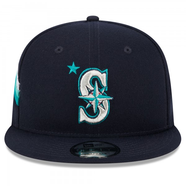 Бейсболка Seattle Mariners New Era 2023 MLB All-Star Game Workout 9FIFTY - Navy