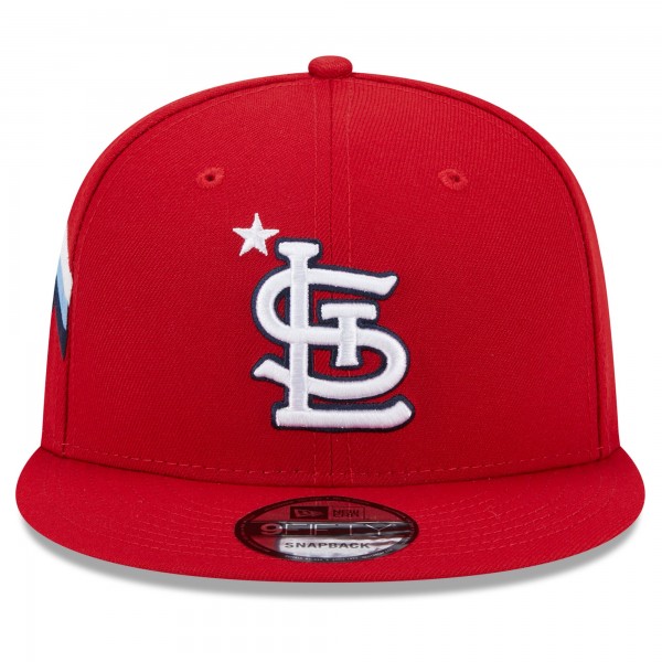 Бейсболка St. Louis Cardinals New Era 2023 MLB All-Star Game Workout 9FIFTY - Red