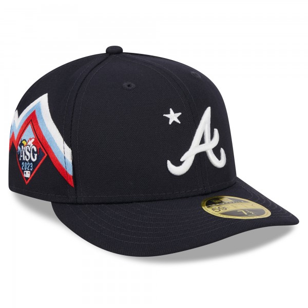 Бейсболка Atlanta Braves New Era 2023 MLB All-Star Game Workout Low Profile 59FIFTY - Navy