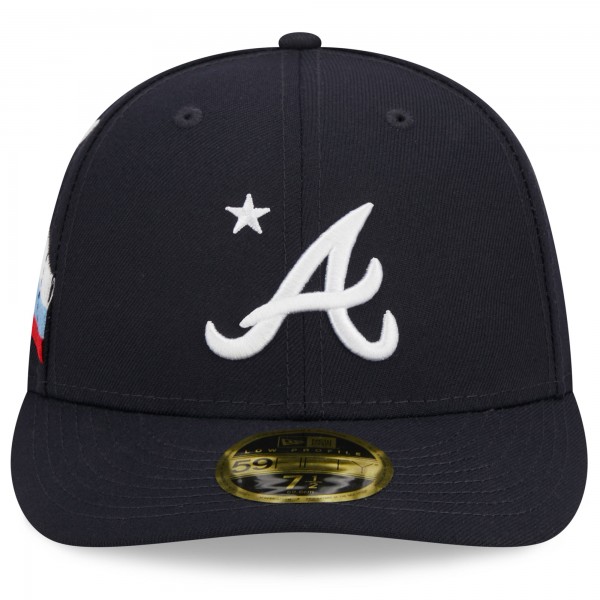 Бейсболка Atlanta Braves New Era 2023 MLB All-Star Game Workout Low Profile 59FIFTY - Navy