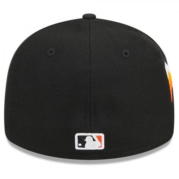 Бейсболка Baltimore Orioles New Era 2023 MLB All-Star Game Workout Low Profile 59FIFTY - Black