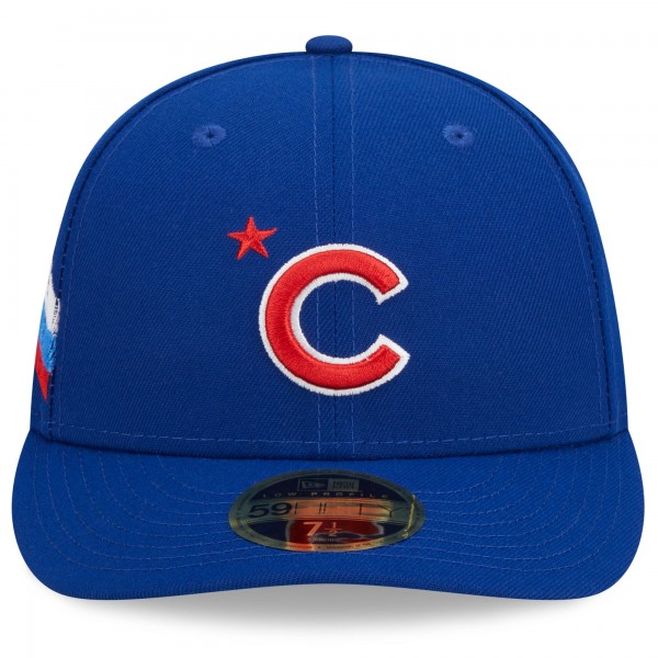 Бейсболка Chicago Cubs New Era 2023 MLB All-Star Game Workout Low Profile 59FIFTY - Royal