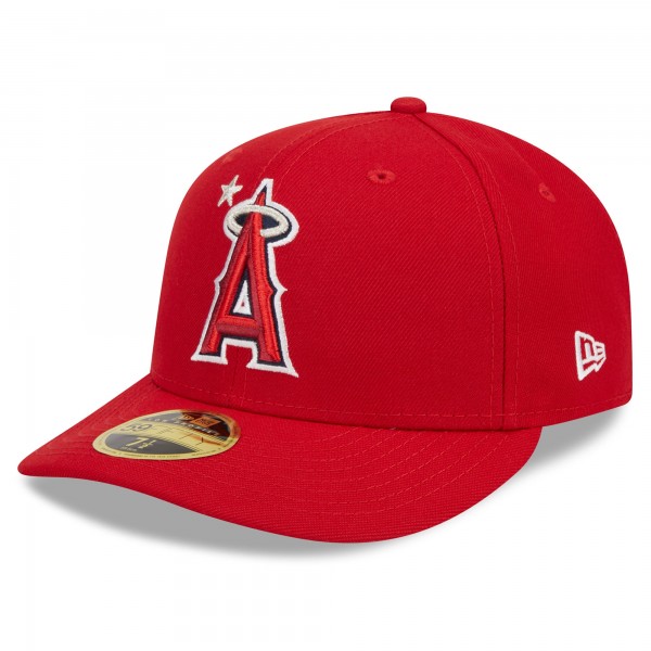 Бейсболка Los Angeles Angels New Era 2023 MLB All-Star Game Workout Low Profile 59FIFTY - Red