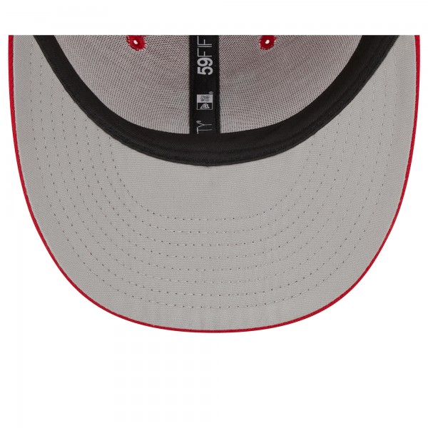 Бейсболка Los Angeles Angels New Era 2023 MLB All-Star Game Workout Low Profile 59FIFTY - Red