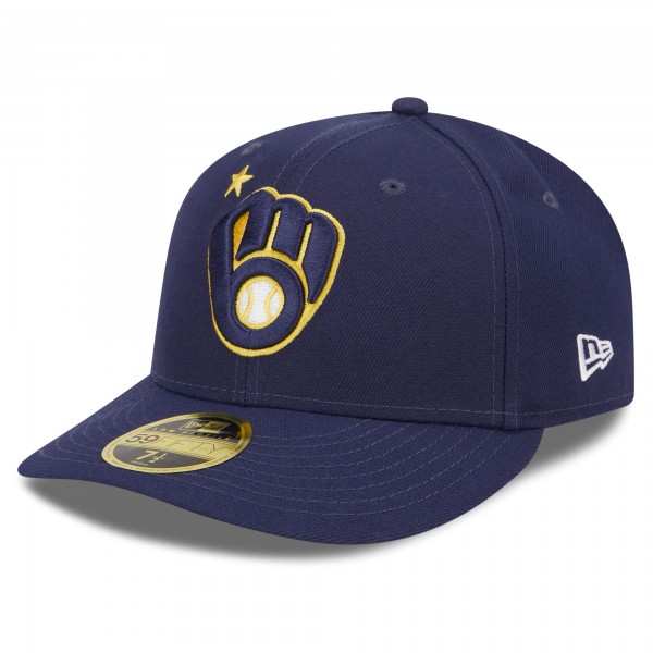 Бейсболка Milwaukee Brewers New Era 2023 MLB All-Star Game Workout Low Profile 59FIFTY - Navy