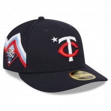 Бейсболка Minnesota Twins New Era 2023 MLB All-Star Game Workout Low Profile 59FIFTY - Navy