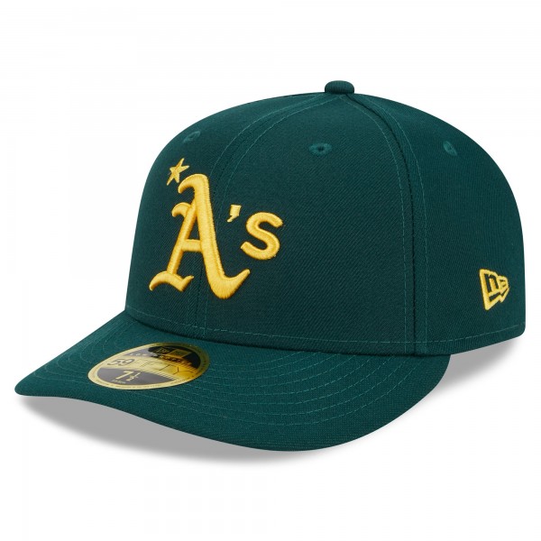 Бейсболка Oakland Athletics New Era 2023 MLB All-Star Game Workout Low Profile 59FIFTY - Green