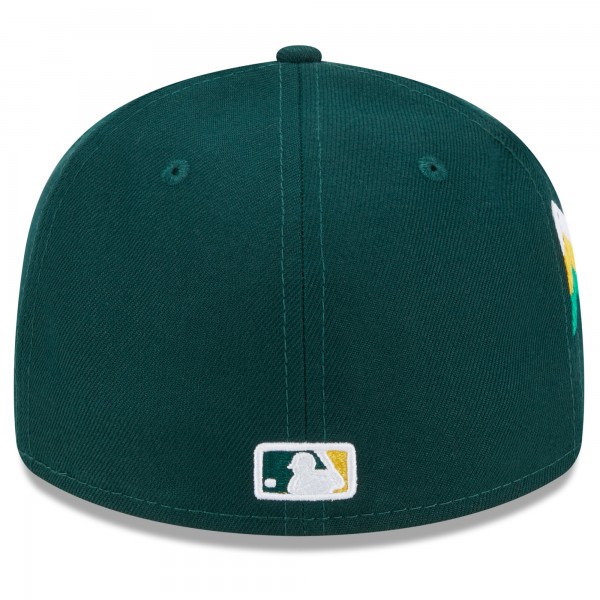 Бейсболка Oakland Athletics New Era 2023 MLB All-Star Game Workout Low Profile 59FIFTY - Green
