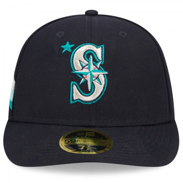 Бейсболка Seattle Mariners New Era 2023 MLB All-Star Game Workout Low Profile 59FIFTY - Navy