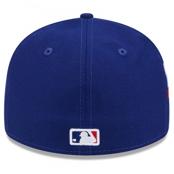 Бейсболка Texas Rangers New Era 2023 MLB All-Star Game Workout Low Profile 59FIFTY - Royal